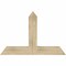 Ekena Millwork Portland Rough Sawn Timber Gable Bracket, Douglas Fir, 48"W x 32"H x 6"D x 6"F, 16/12 Pitch GBW048X32X0606POR00RDF - alternate 1